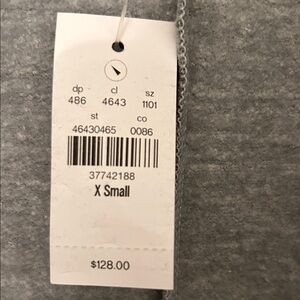 Gray X Small Top